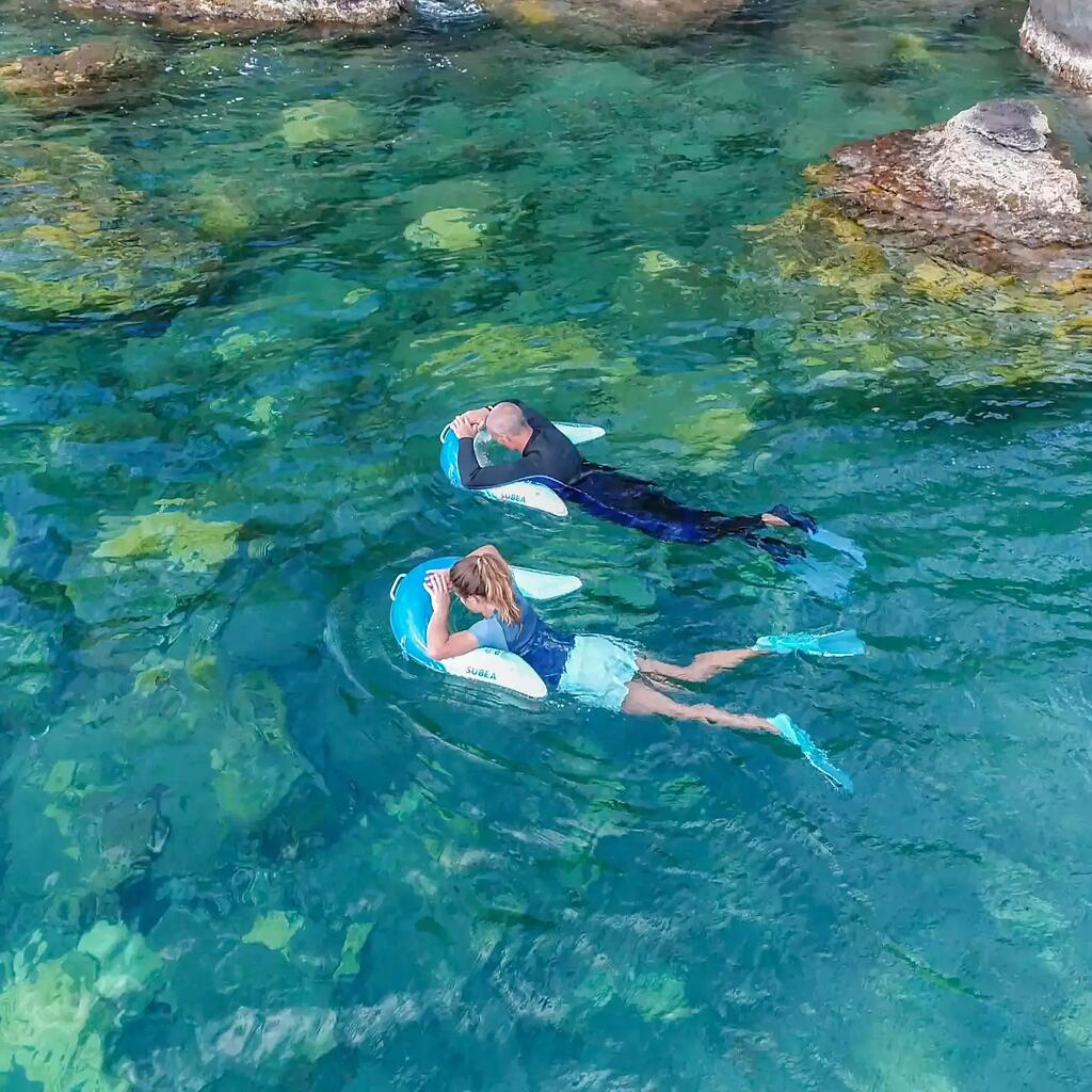 Plava plutača za snorkeling OLU 120