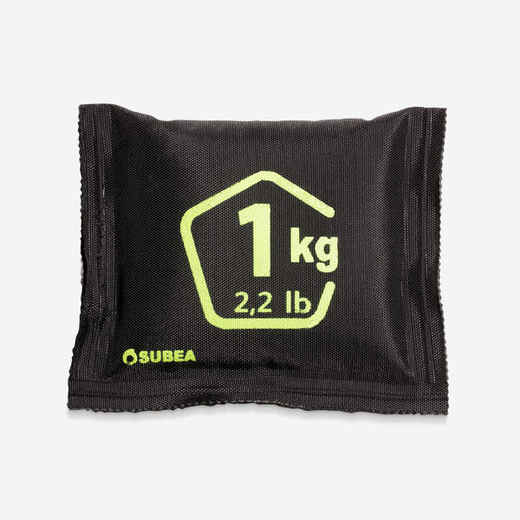 
      Otežanje za ronjenje 1 kg
  