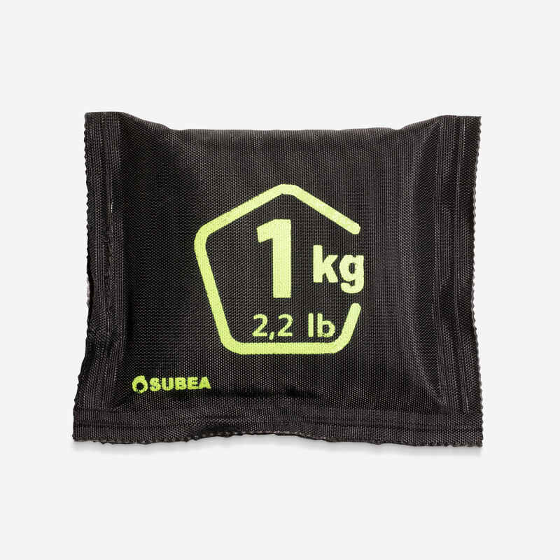 Flexibles Tauch-Gewicht Softblei mit Bleigranulat Tauchen 1 kg