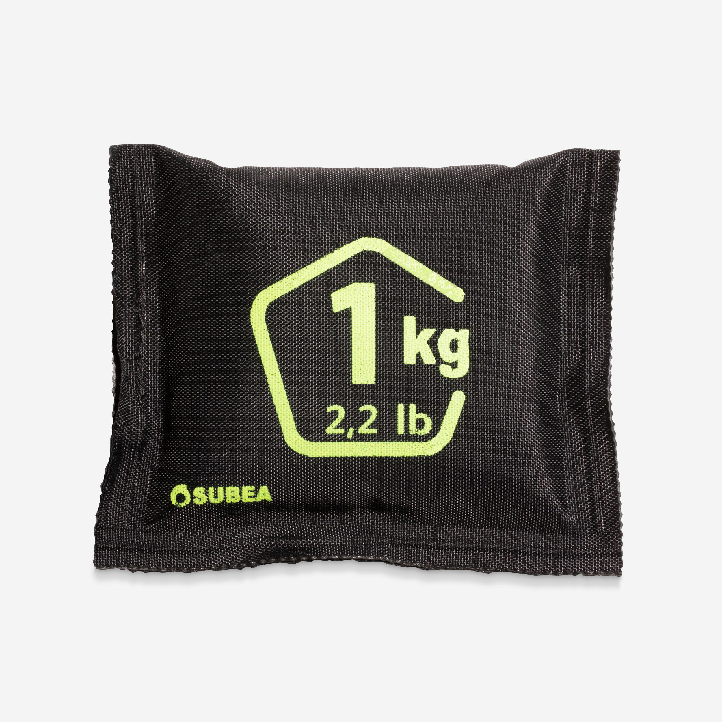 Subea - Lest De Plongée Sous-marine En Grenaille De Plomb Souple De 1 Kg - Lest - Snorkeling Plongee Chasse Ss Apnee - Noir - Taille Unique -