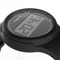 W100 M men's running stopwatch - Black