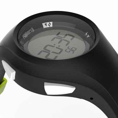 ساعة رقمية رياضية W200 M - سوداء أخضر