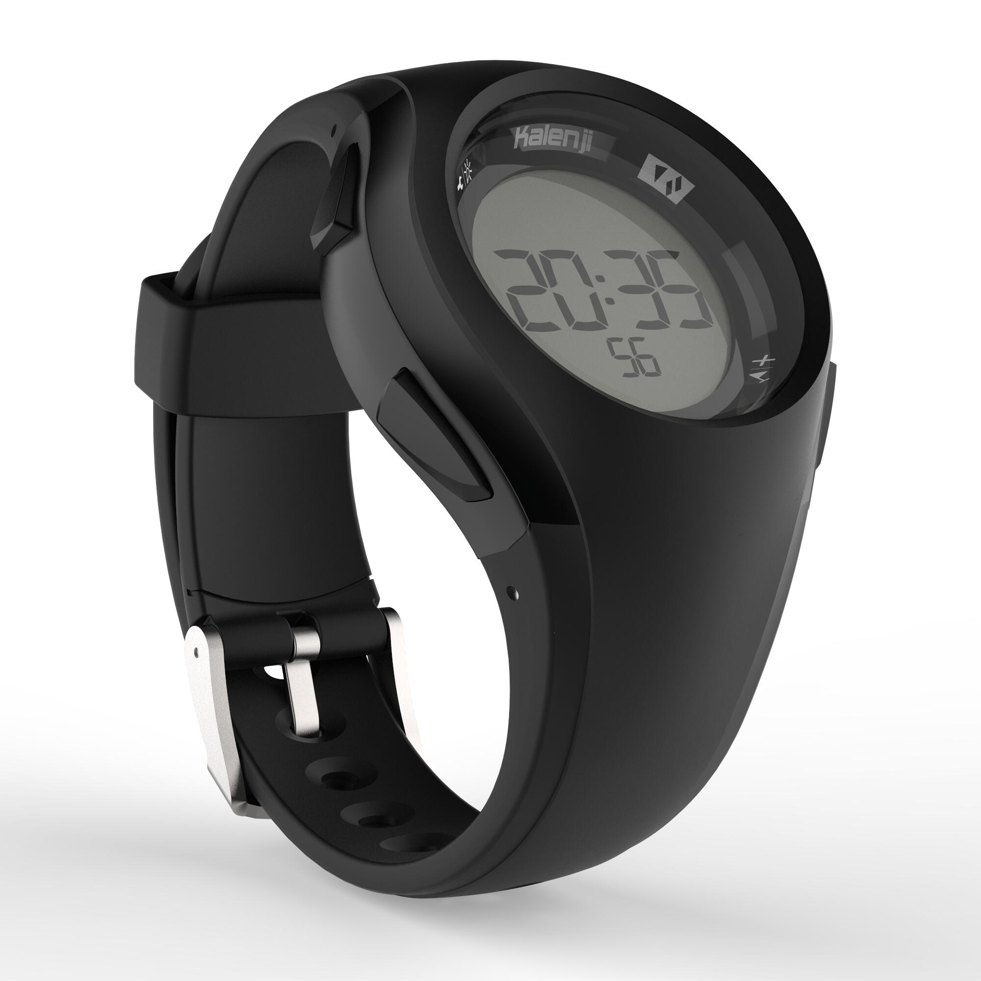 Reloj digital running cron metro W200 M negro Decathlon