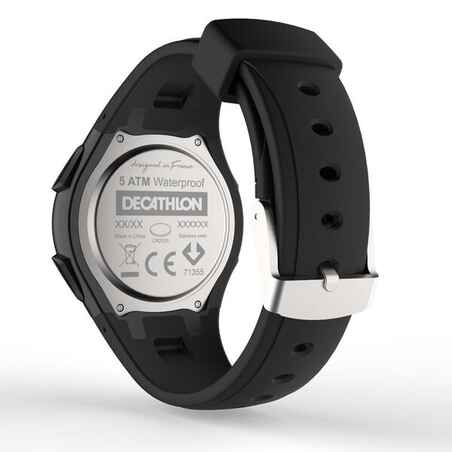 Reloj con cronómetro de Running	Kalenji w200m negro