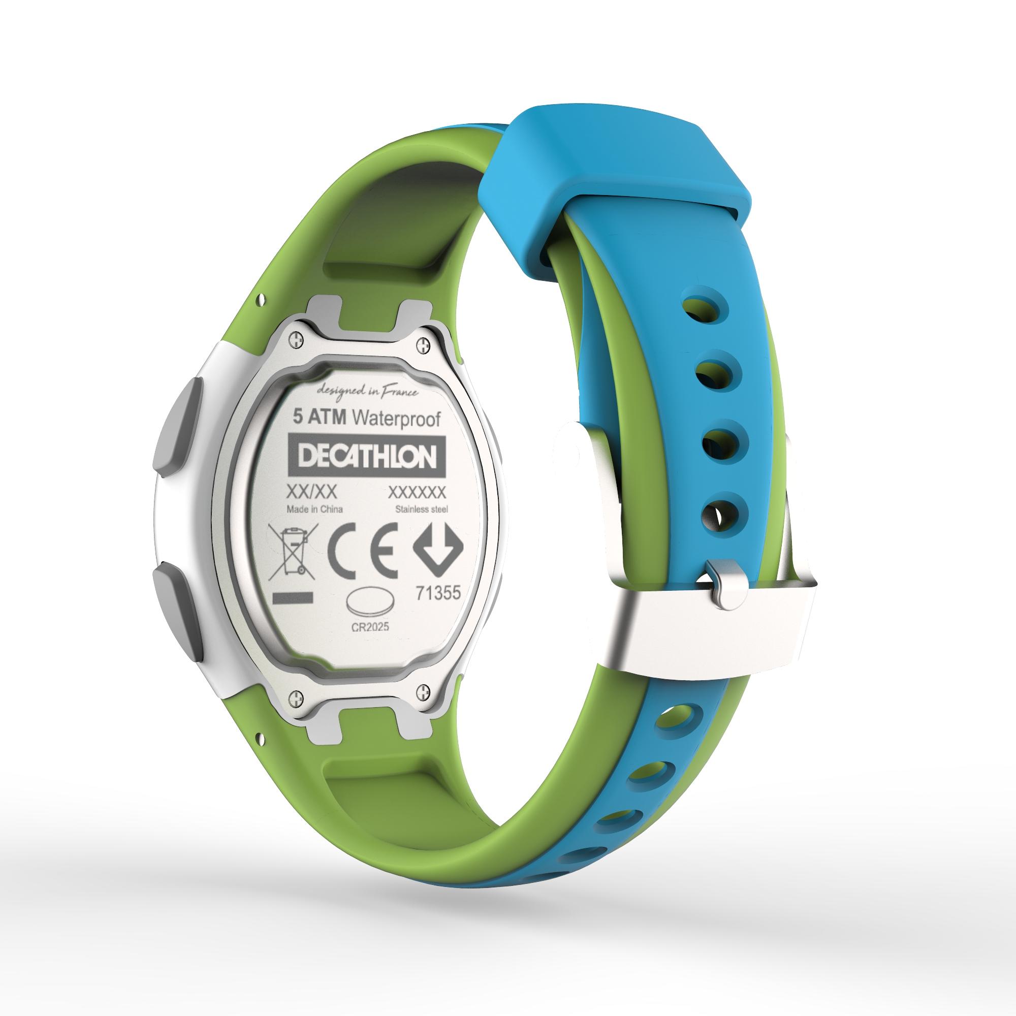 W200 S women and children's running watch timer blue and green