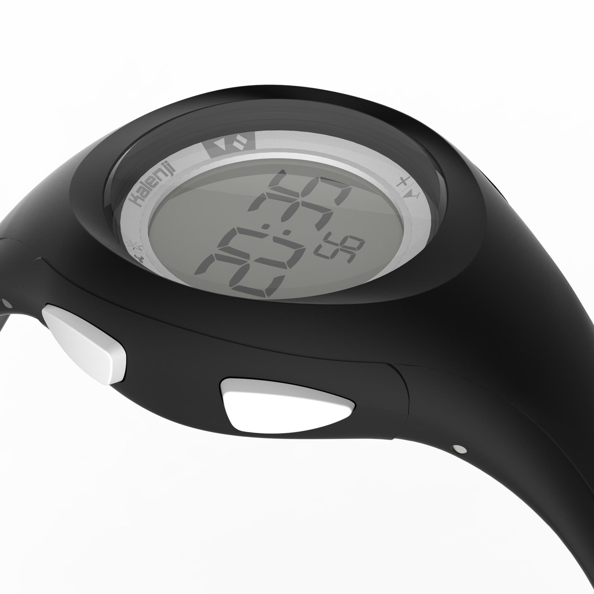 Reloj sport dama y junior W200 S temporizador negro