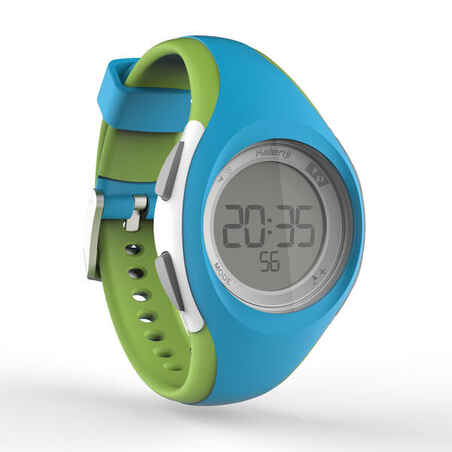 W200 S women and children's running watch timer blue and green