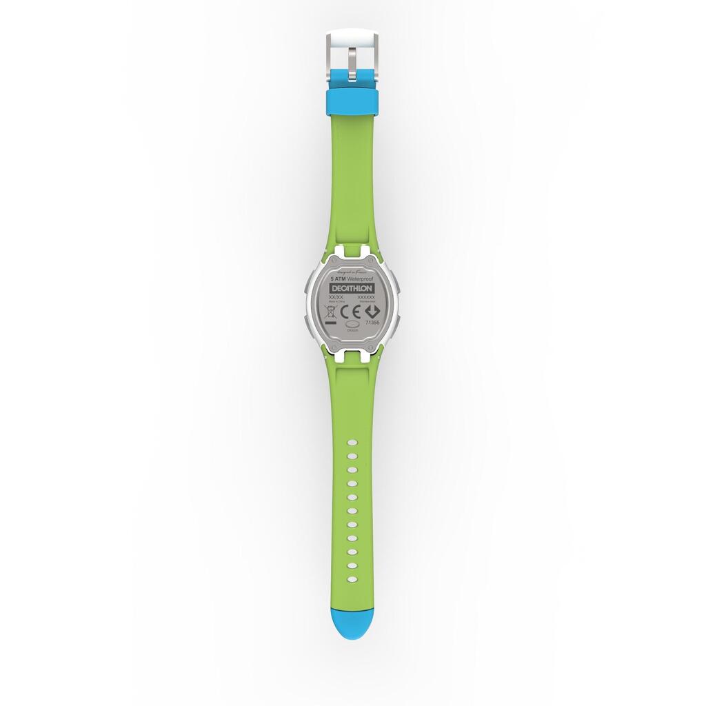 Bežecké hodinky W200 S limitovaná edícia zelené kvetované