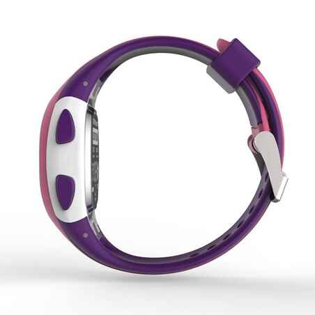 W200 S women's running watch - Pink and Purple