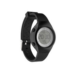 Reloj digital de deporte mujer y junior cuenta regresiva W500 S swip NEGRO