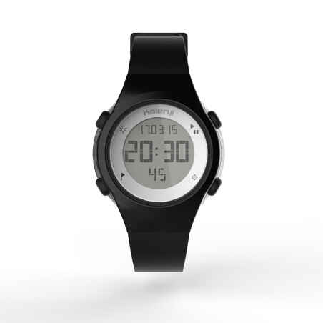 Дамски часовник с хронометър за бягане W500 S, черен