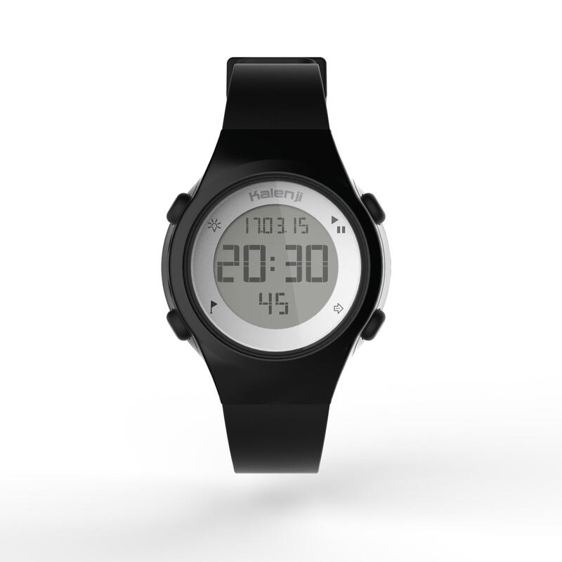 Dámské hodinky W500 S se stopkami na běh černé