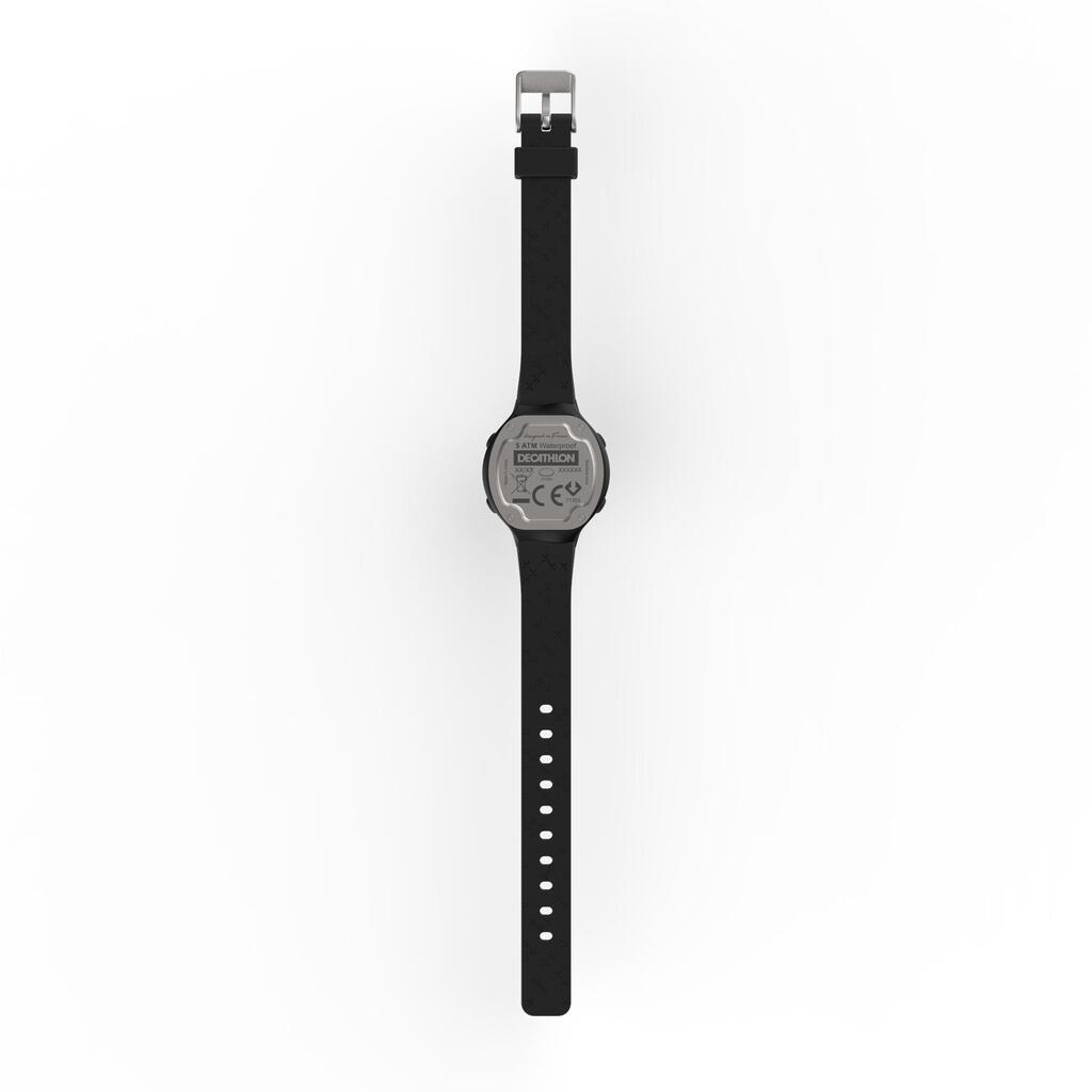 Dámske hodinky na beh W500 S čierne