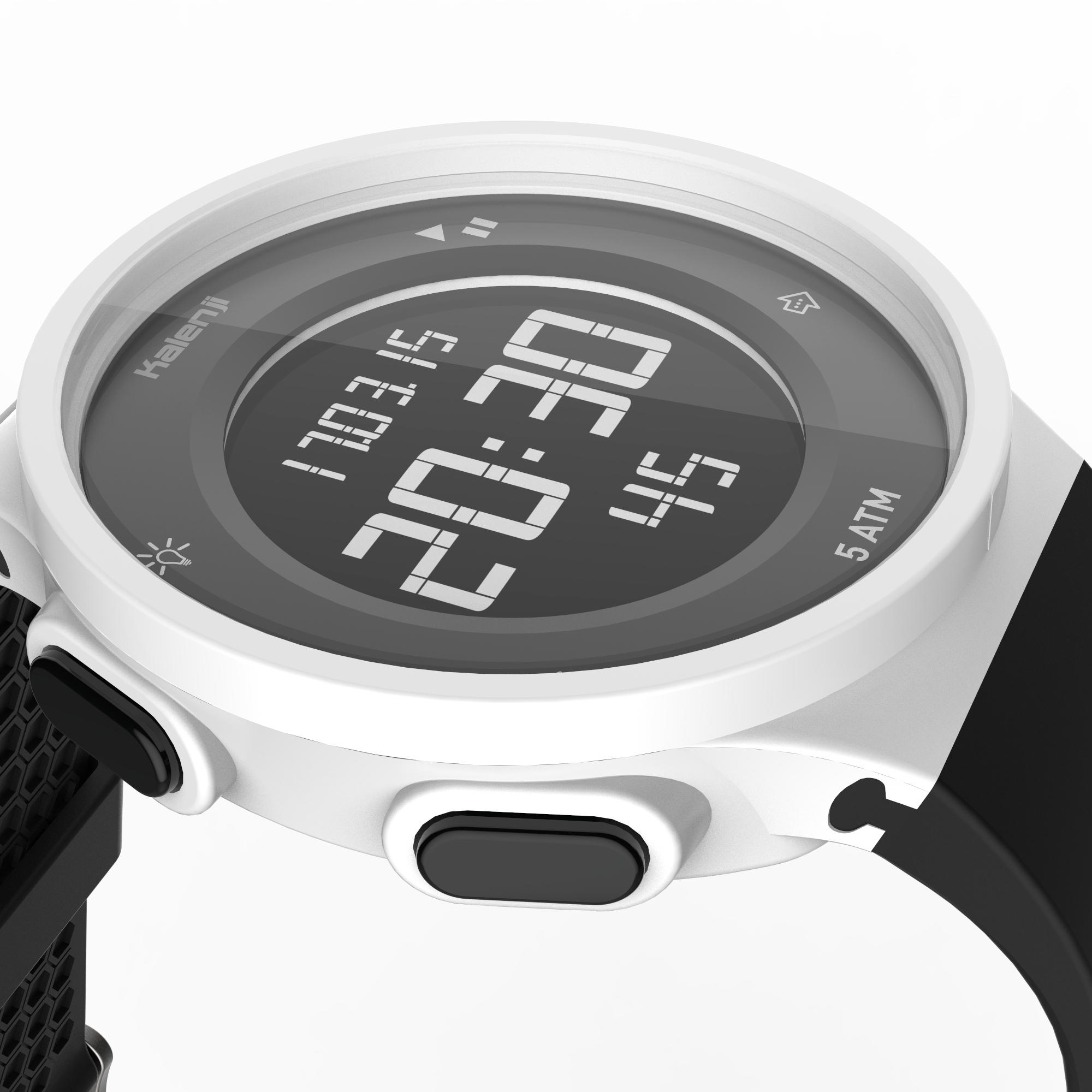 w500 m men's running stopwatch black