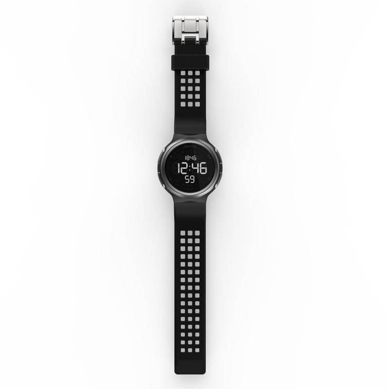 Buy W900 M Swip Men Sport Watch Timer Black Online At Decathlon.In