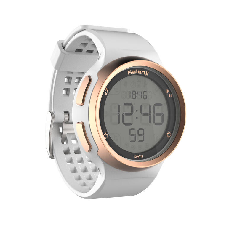 W900 M men's running stopwatch white and copper W900 M men's running stopwatch white and copper