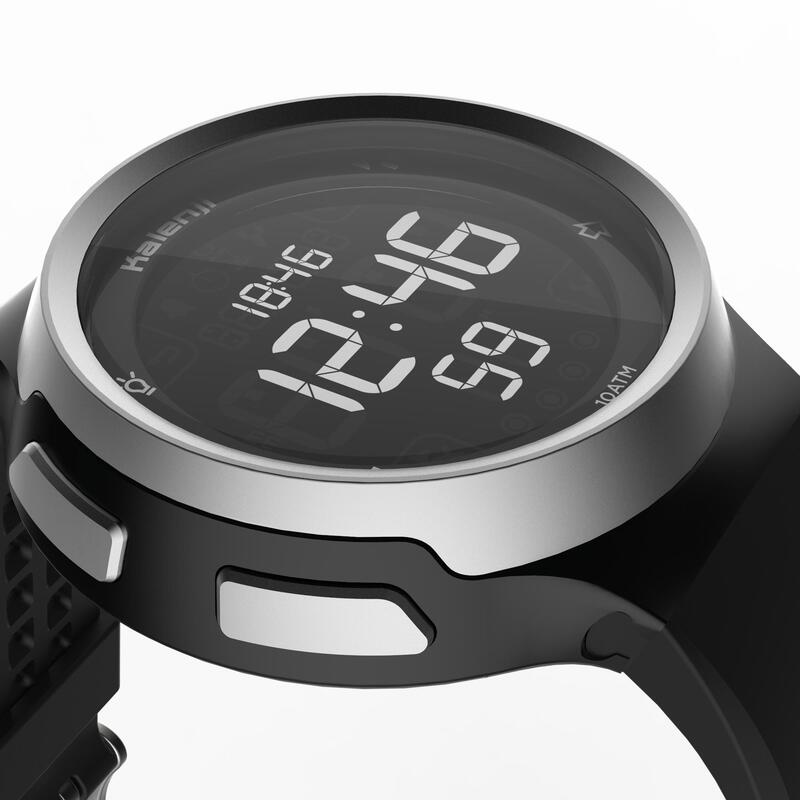 Reloj digital running cronómetro W900 negro