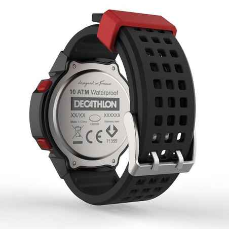 W700xc Men's Running Stopwatch - BLACK and RED