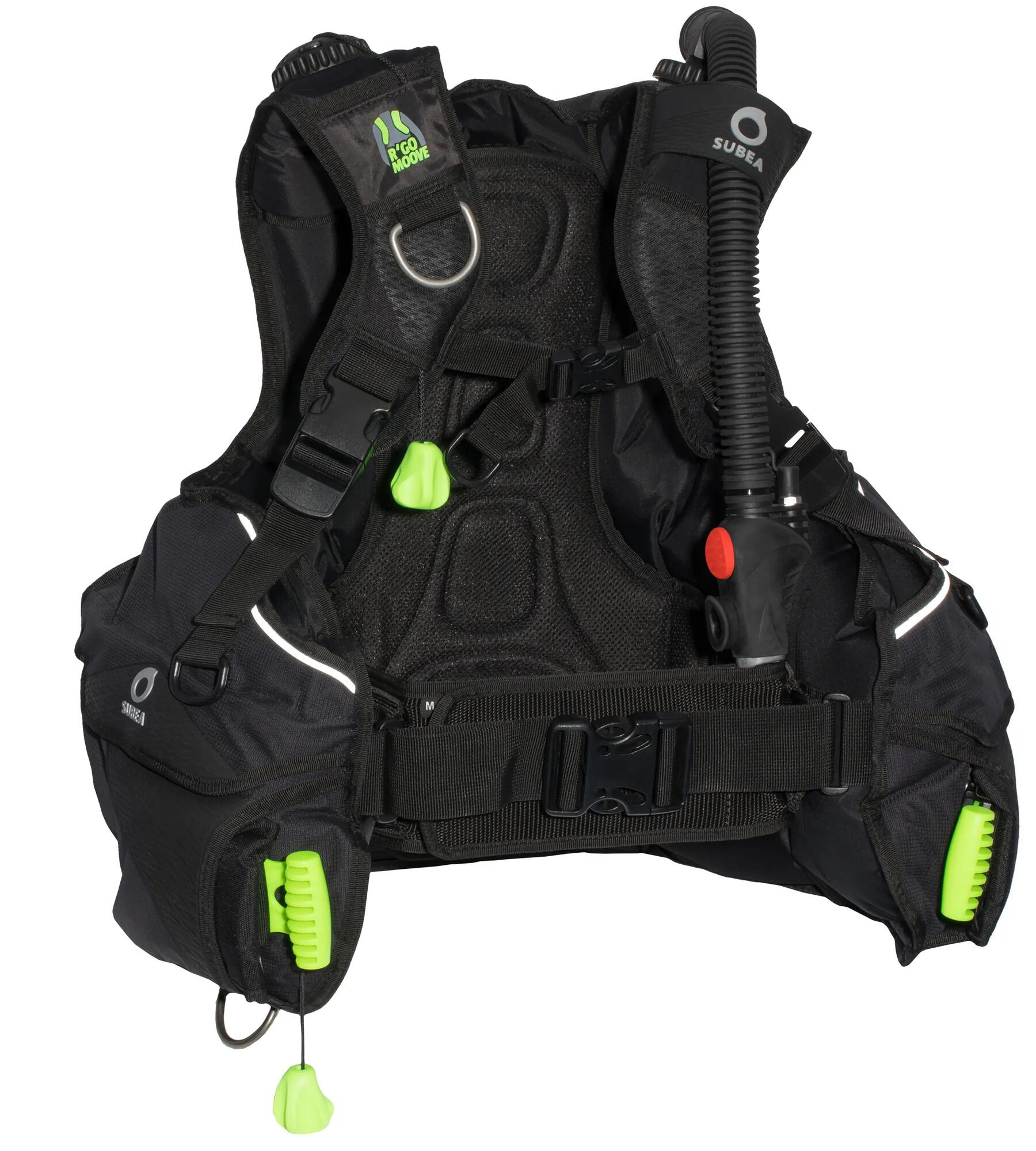 Le gilet stabilisateur de plongée enveloppant