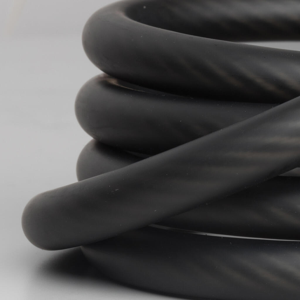 Guaya para bicicleta con llave Elops 120 negro