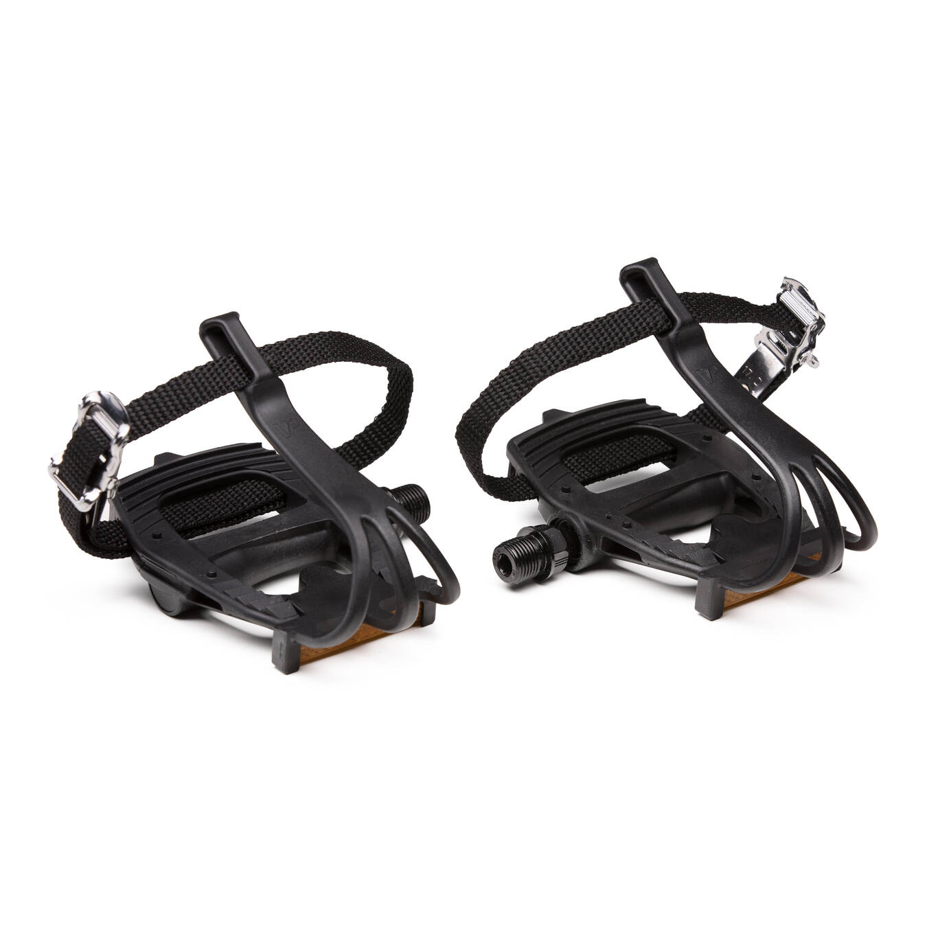 100 Resin Road Biking Pedal Dengan Klip Kaki