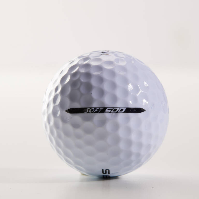 Bola Golf Lembut 500 x12 - Putih