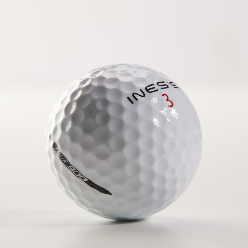 GOLF BALLS x12 - INESIS TOUR 900 WHITE