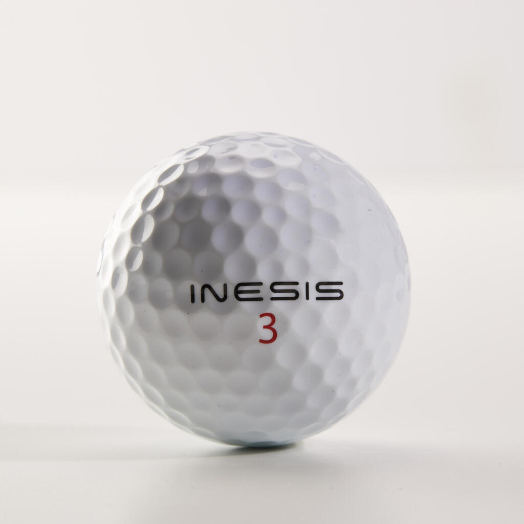 GOLF BALLS x12 - INESIS TOUR 900 WHITE