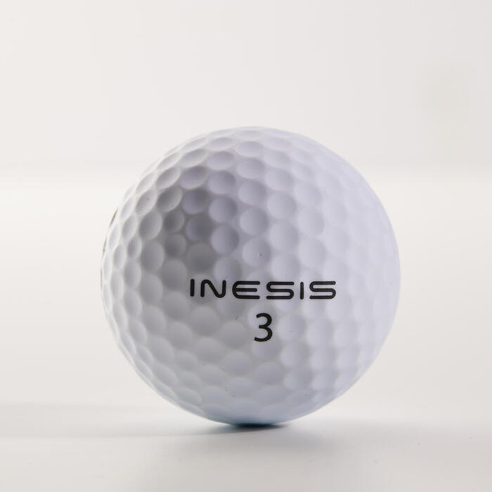 Balle de golf SOFT 500 Matte X12 Blanc Inesis Decathlon