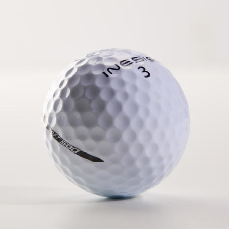М'яч для гольфу Soft 500, 12 шт. - Білий