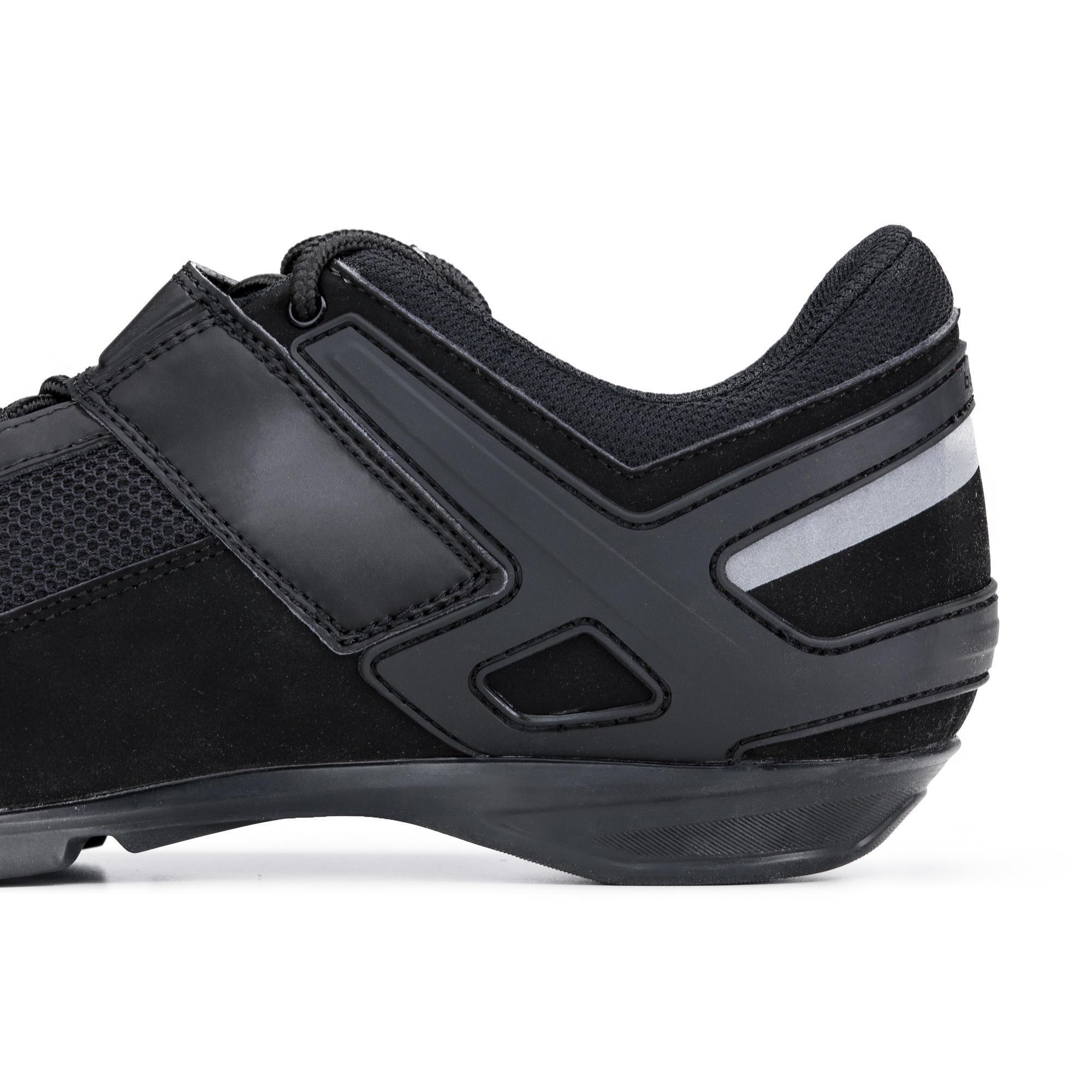 RC100 Lace-Up Cycling Shoes - Black 3/6