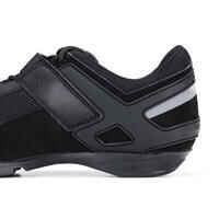 RC100 Lace-Up Cycling Shoes - Black