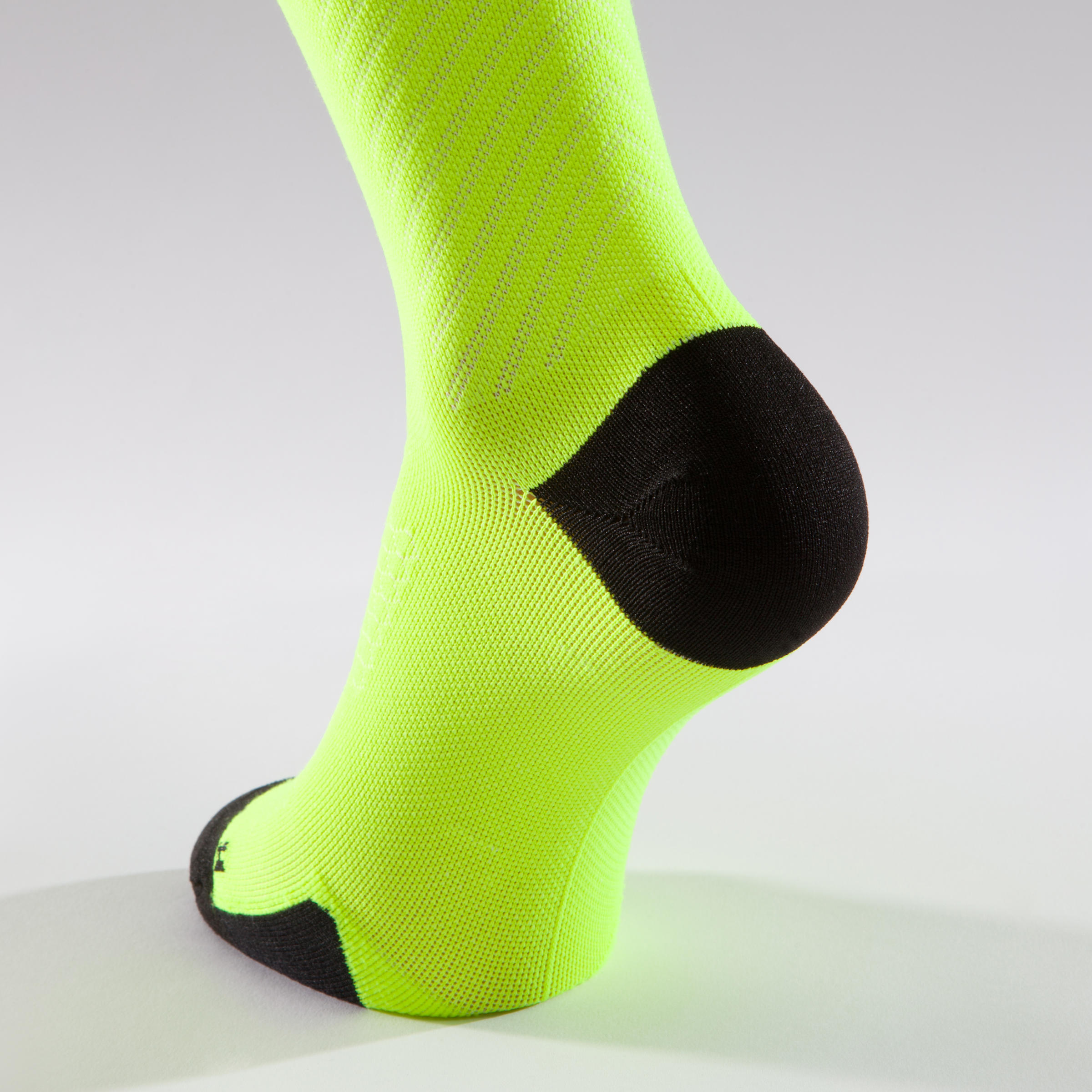 900 Road Cycling Socks - Neon Yellow/Black 7/7