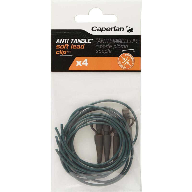 ACCESSOIRE PÊCHE DE LA CARPE ANTI TANGLE SOUPLE + LEAD CLIP