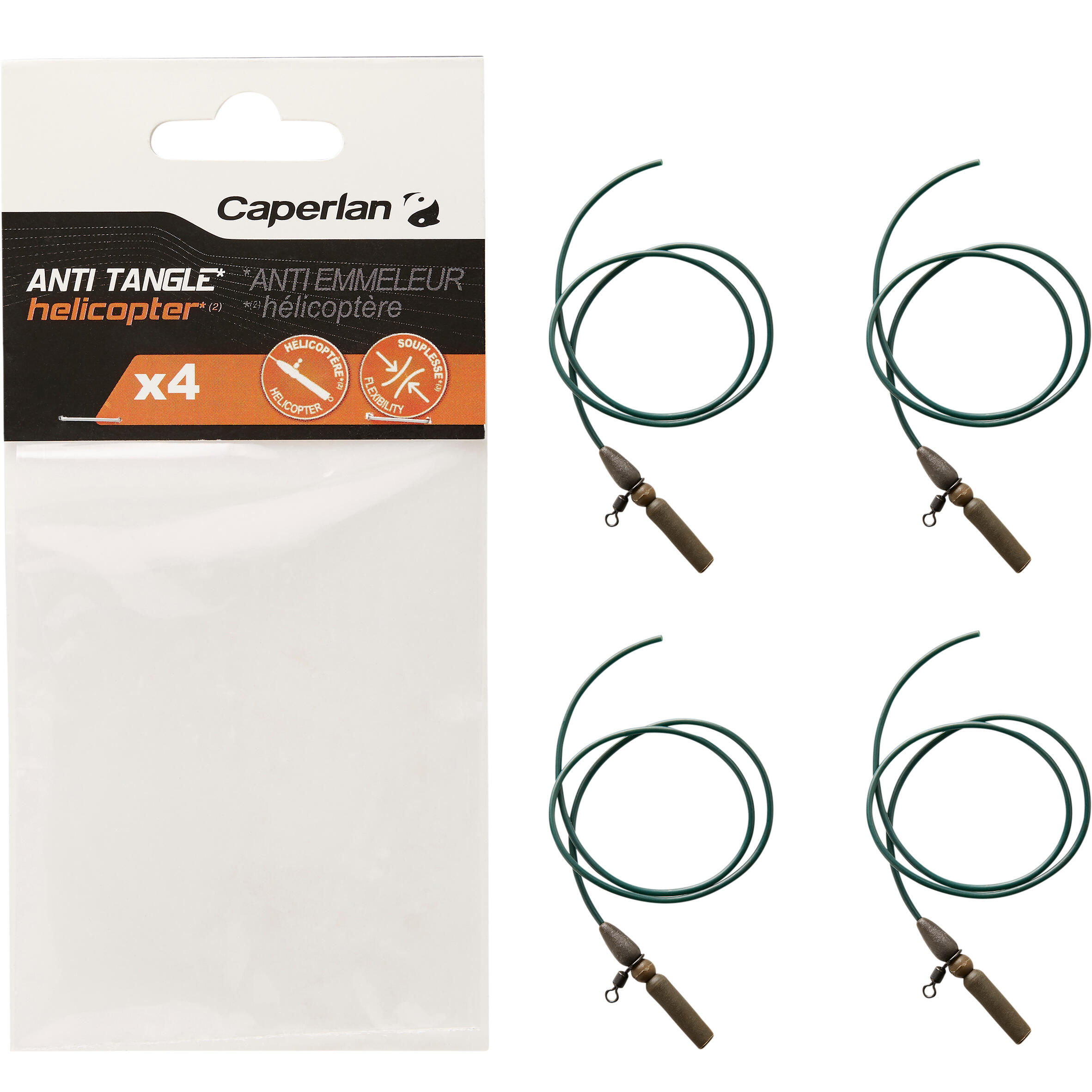 ACCESORIO PARA LA PESCA DE LA CARPA ANTIENREDO HELICÓPTERO  1/5
