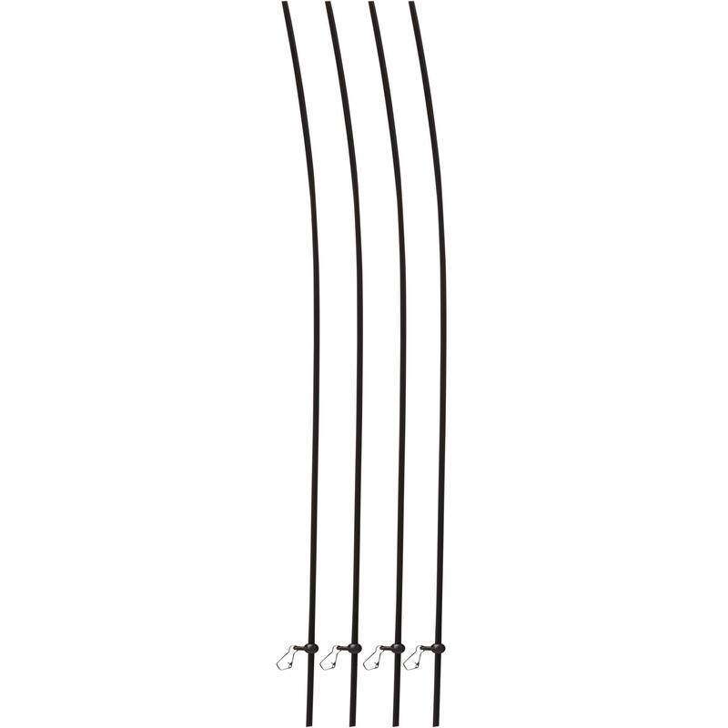 Angelzubehör Drallschutz Anti-Tangle 40 cm schwarz Karpfenangeln