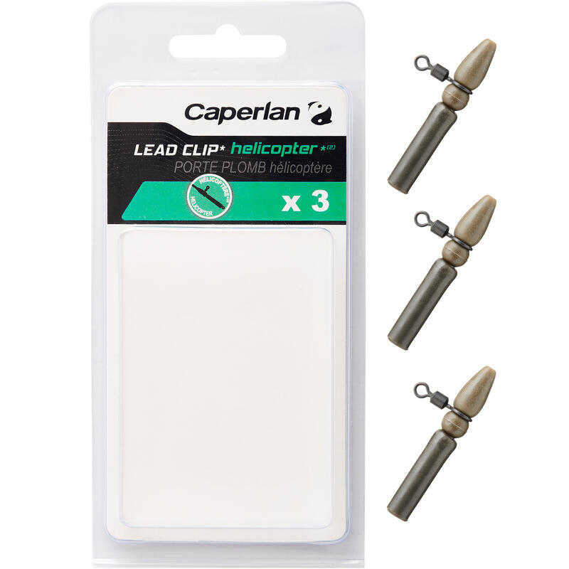 ACCESORIO DE PESCA DE LA CARPA LEAD CLIP HELICÓPTERO 