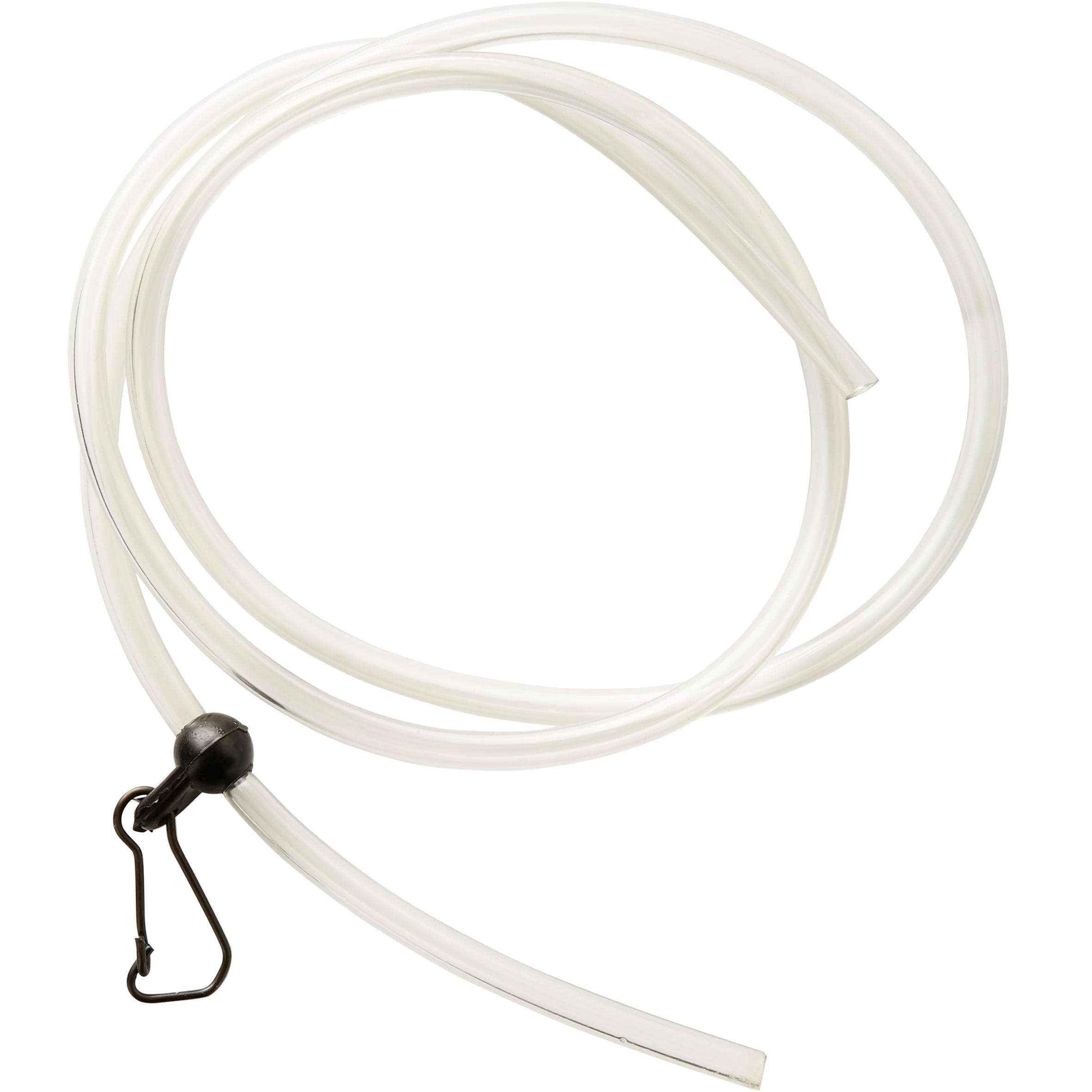 ACCESORIO PARA LA PESCA DE LA CARPA ANTIENREDO FLEXIBLE TRANSPARENTE  3/4