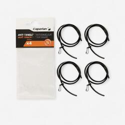ACCESSOIRE PÊCHE DE LA CARPE ANTI TANGLE SOUPLE NOIR 40 CM