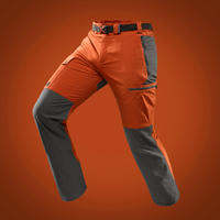 Pantalon de rando montagne TREK 500 marron - Hommes