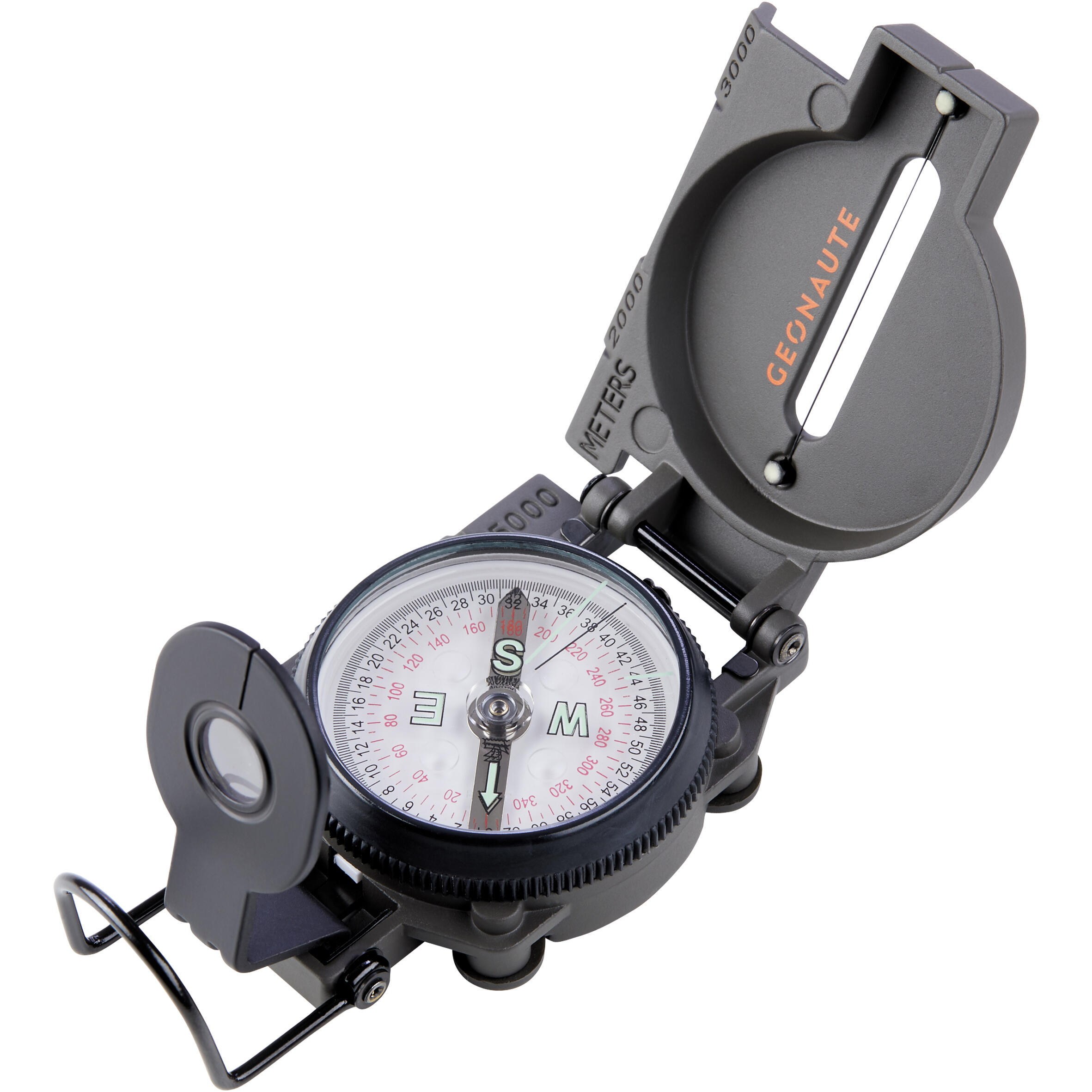 C400 sighting compass - khaki - Decathlon
