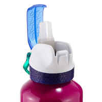 0.6L Quick-Opening Aluminium Bottle - Purple