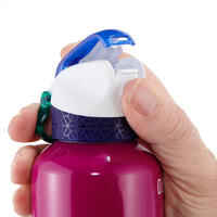 0.6L Quick-Opening Aluminium Bottle - Purple