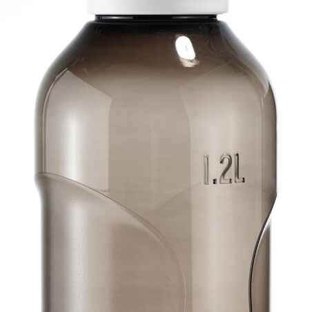 Quick-Open, Plastic (Tritan), 500 Hiking Flask (1.2 Litres) - Black