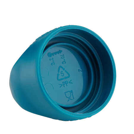 Bidón Tritán 1,2L con tapón de apertura rápida para senderismo - azul -  Decathlon
