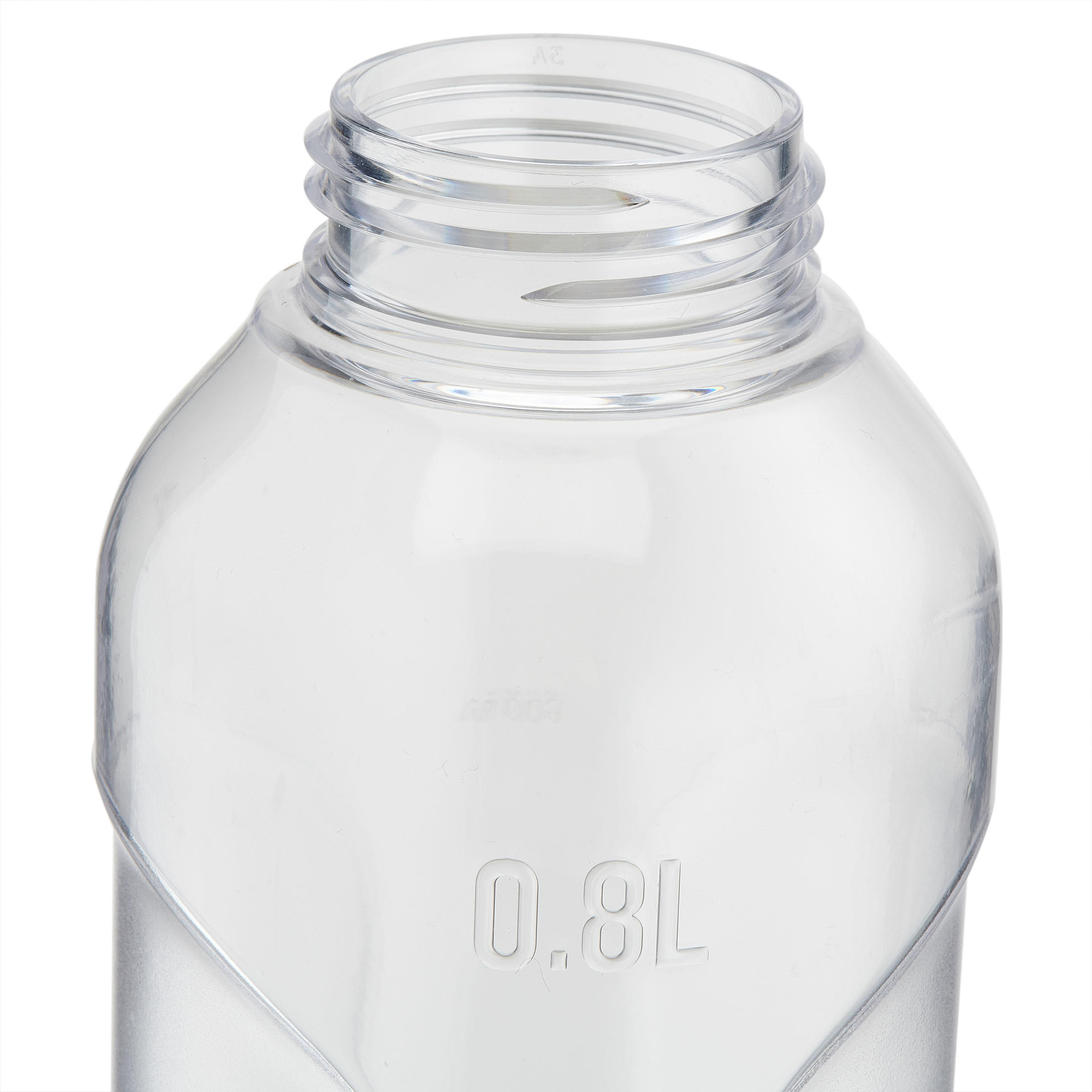 0.8 L Plastic Hiking Water Bottle - MH 100  - QUECHUA