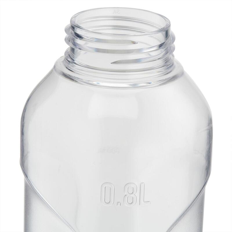 Trinkflasche Schraubverschluss Kunststoff 0,8 l Wandern - MH100 QUECHUA -  DECATHLON