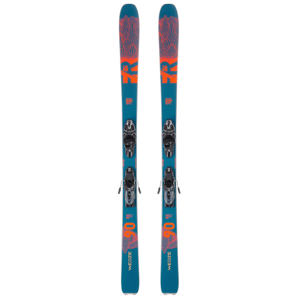Ski Freeride FR 500 Herren petrol orange