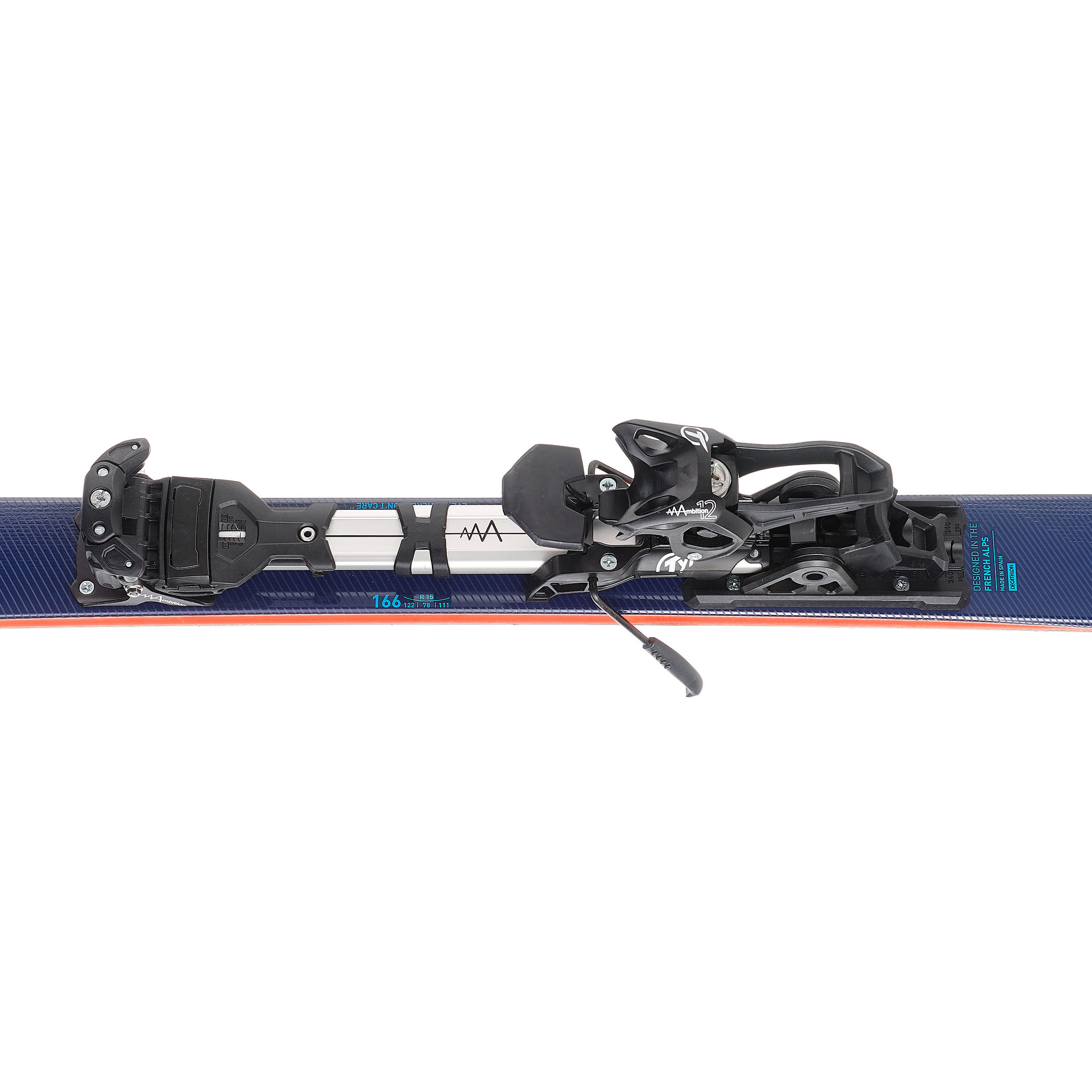 Touring Skis with Bindings and Skins - XLD 500 - WEDZE