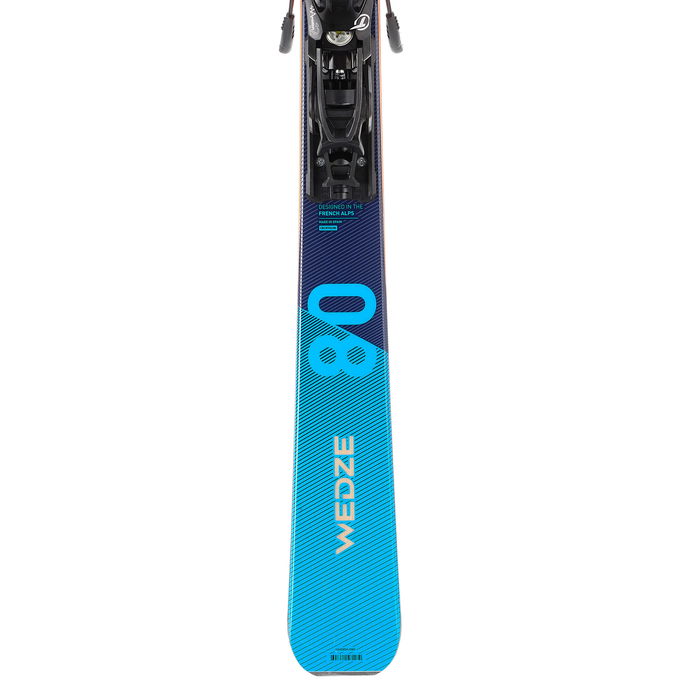 Skis de randonnée avec fixations et peaux - XLD 500 - WEDZE